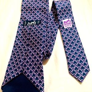 Hermès silk tie